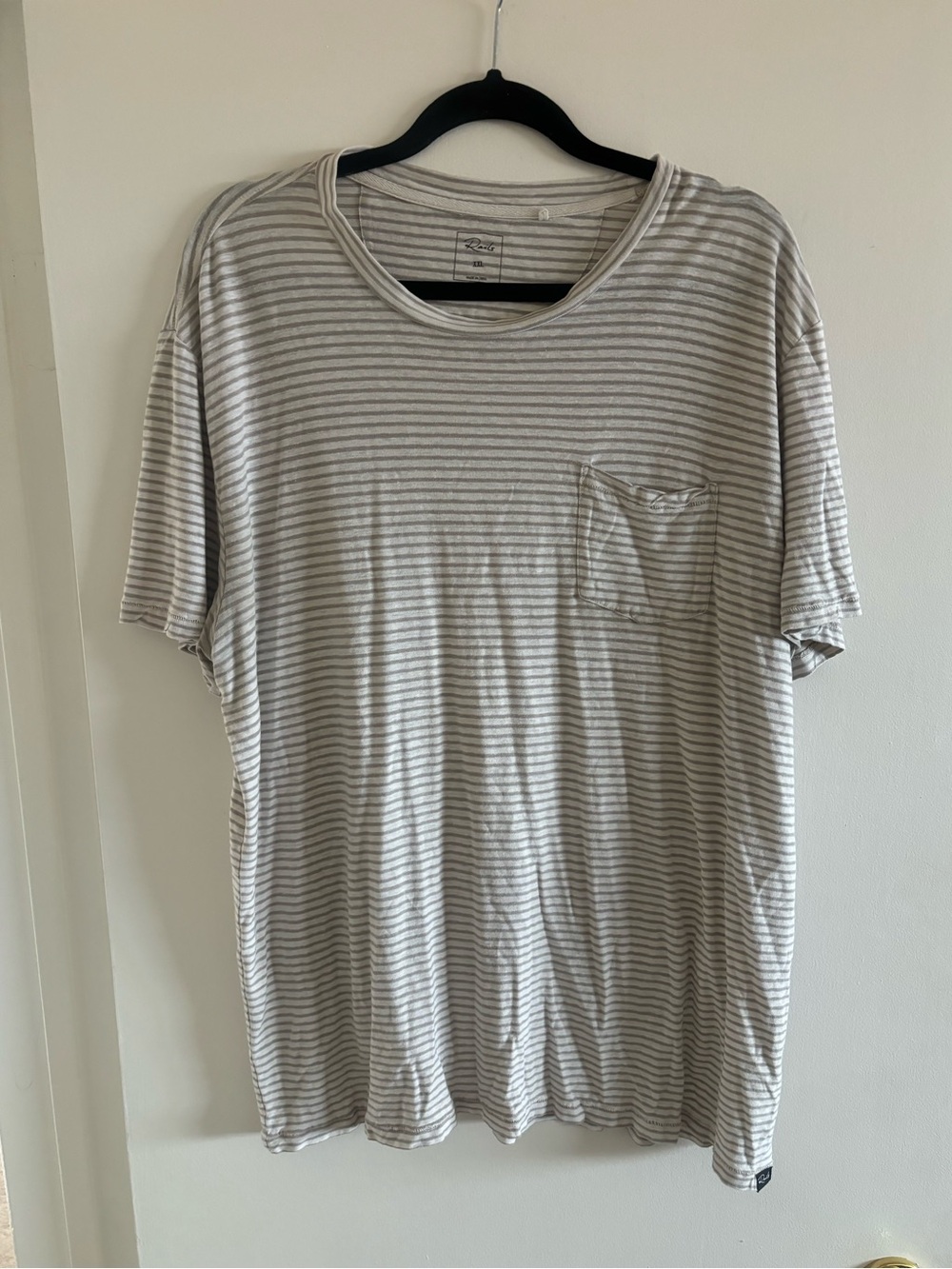 Rails men’s cotton blend striped tee